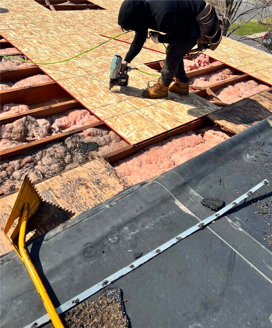 Roofing finish